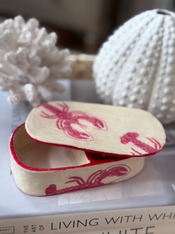 Lobster trinket / jewellery box /home decoration