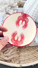 Load image into Gallery viewer, Round Lobster jewellery dish / Trinket tray / Jewellery tray