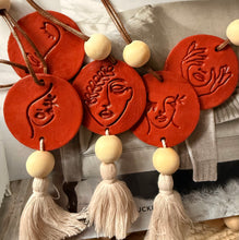 Load image into Gallery viewer, The Faces Boho Bag charm / Hanging decor