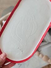 Load image into Gallery viewer, Sea shell Trinket Dish | Clay Deco Tray | bohemian Jewellery Holder