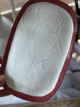 Load image into Gallery viewer, Art #3 Trinket Dish | Clay Deco Tray | bohemian Jewellery Holder