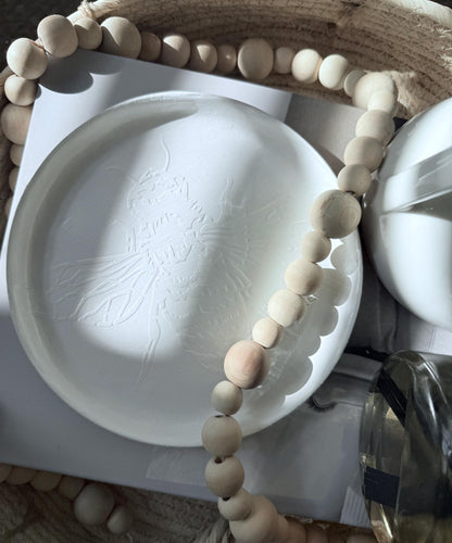 Bee handmade trinket / Wall decor / For all dish - BEE #6