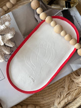 Load image into Gallery viewer, Sea shell Trinket Dish | Clay Deco Tray | bohemian Jewellery Holder